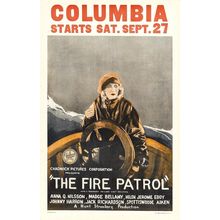 Fire Patrol (1924)_0 Movie Film Poster Canvas iconic design