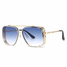 Fashion Metal Trimming Sun-resistant Sunglasses