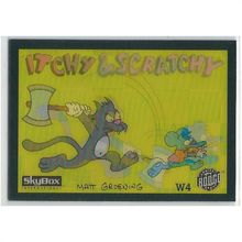 SIMPSONS ' WIGGLE card #W4 ' card ( 1994 )