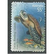 AUS 2009 55c (S/A) 'SPECIES AT RISK - COCOS KEELING ISL' FINE USED (EBID35-959)