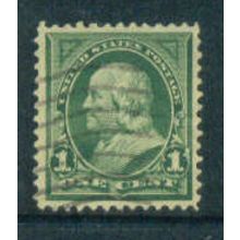 Used 279 1c Benjamin Franklin Almost Very Fine M04334