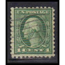 Used 543 1c George Washington Barely Clears RA2037