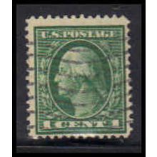 Used 405 1c George Washington Barely Clears K2931