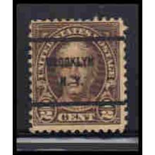 Used 653 1/2c Nathan Hale Average Plus PreCnx KA7107