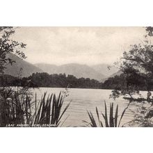 Lake Kanieri New Zealand Antique Postcard