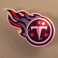 Tennessee Titans Officially Licensed Flashing Lapel Pin