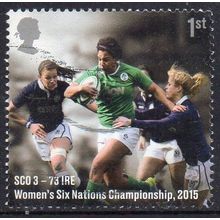GB 2021 Rugby Union - Scotland v Ireland, Women's Six Nations 2015 1st Used