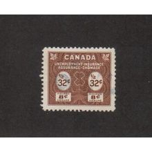 FU39 - Canada Unemployment Insurance Revenue Stamp (Used)