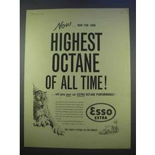 1955 Esso Extra Petrol Ad - Highest Octane of All Time