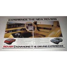 1982 Rover 2300 S, Vanden Plas, 3500 SE Car Ad