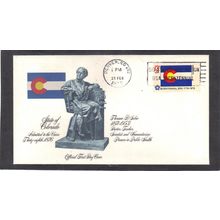 FDC Fleetwood 1670 13c Colorado (Cachet-U/A) CV01147