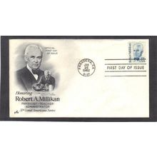 FDC Art Craft 1866 37c Robert Millikan (Cachet-U/A) CV00190