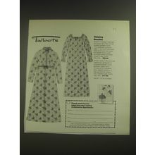 1974 Talbots Lanz Robe and Nightgown Advertisement - Sleeping Beauties