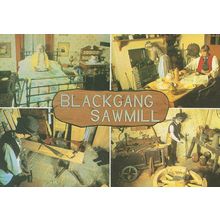 Blackgang Sawmill Carpenter Grannny Bedroom Isle Of Wight Postcard