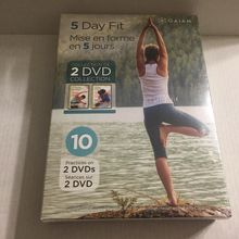 5 Day Fit 2 DVD Exercise Collection DVDs Sealed