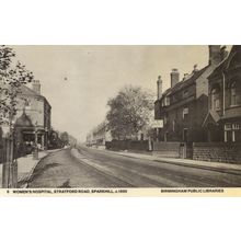 Women's Hospital Stratford Road Sparkhill Birmingham 1950 Rare Photo Postcard