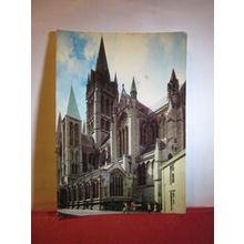 TRURO CATHEDRAL, CORNWALL. used postcard 1985 postmark =