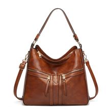 Purses for Women Shoulder Handbags Hobo Bags Tote Bag Brown