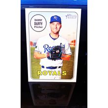 DANNY DUFFY 2018 TOPPS HERITAGE BASEBALL CARD #142