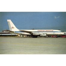 Aircraft postcard Aerotours Dominicano Boeing 707, N8711E. Unposted