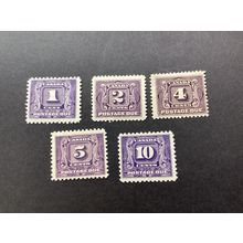 ICOLLECTZONE Canada J1-5 VF hinged or HR