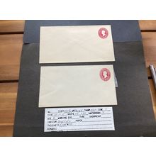 ICOLLECTZONE US U324 & U324a VF unused fresh (B800-11)