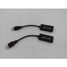 Lot of 2 StarTech USB32VGAV USB 3.0 to VGA Video Adapter Black