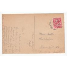 1924 Filton Bristol Single Ring Postmark on Postcard