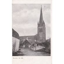 ED265 .SHREWSBUY -THE 'CLIVE' CHURCH. PRINTED POSTCARD