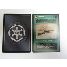 Star Wars 1996 A New Hope Decipher CCG B/B Card Jawa Blaster DS