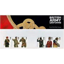 GB 2007 British Army Uniforms Presentation Pack # 402 Mint NHM SG 2774-2779