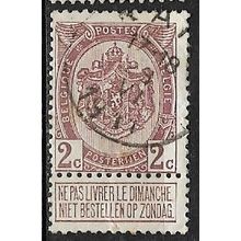 1907/1908 Michel 79 - #2 fine used (o)
