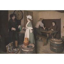 Bucklers Hard Hampshire Pub New Inn Tinker Waxwork Medieval Wax Exhibit Postcard