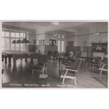 Snooker Table Friendly Societies Home Kent Vintage Real Photo Postcard