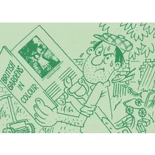 Sissinghurst Kent Angry Gardener Messed Up Garden Comic Humour Postcard