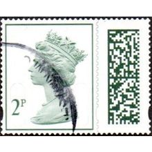 2022 Machin 10p Value. M22L QR Code. From Counter Sheet. Fine Used Off Paper.