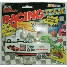 Nascar Phillips 66/Trop Artic Racing Team Transporter with MINI Stock Car