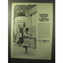 1964 Scotia Bank Ad - Special Welcome to Rotarians