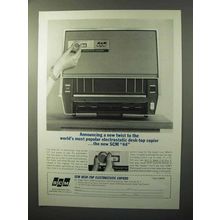 1964 SCM 44 Desk-top Electrostatic Copier Ad - Twist