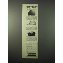 1975 Eddie Bauer Ad - Watch Cap Classic, Arctic Cap