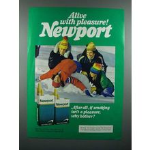1978 Newport Cigarette Ad