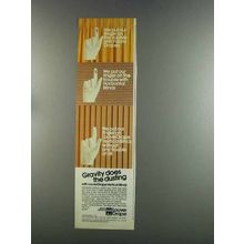 1982 Louver Drape Ad - Put Finger on the Trouble