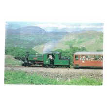 FFESTINIOG RAILWAY 'BLANCHE' used postcard 1988 postmark =