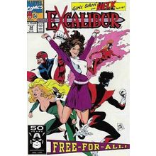 Excalibur (Vol 1) # 034 FN+ ORIG US COMICS