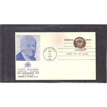 FDC Masonic Club UX58 6c Paul Revere Masonic Club (Cachet-U/A) CV42734