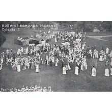 The Fair (Carnival) Episode 7 Pageant Bury St Edmunds Suffolk Old Postcard