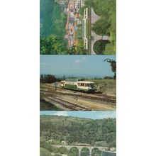 Ambert France 3x Livradois Forez Park Rare Train Postcard s
