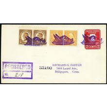 Roasted Turkey Three Strikes Fancy Cancel Registered Cover - Stuart Katz