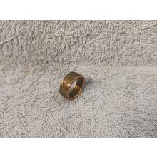 1995 Kennedy Half Dollars size 9 1/2 coin ring handmade mixed metals (A)