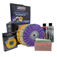 ZEPHYR Custom POLISHING Products Super Shine Polishing Kit with 8" Polishing Whe